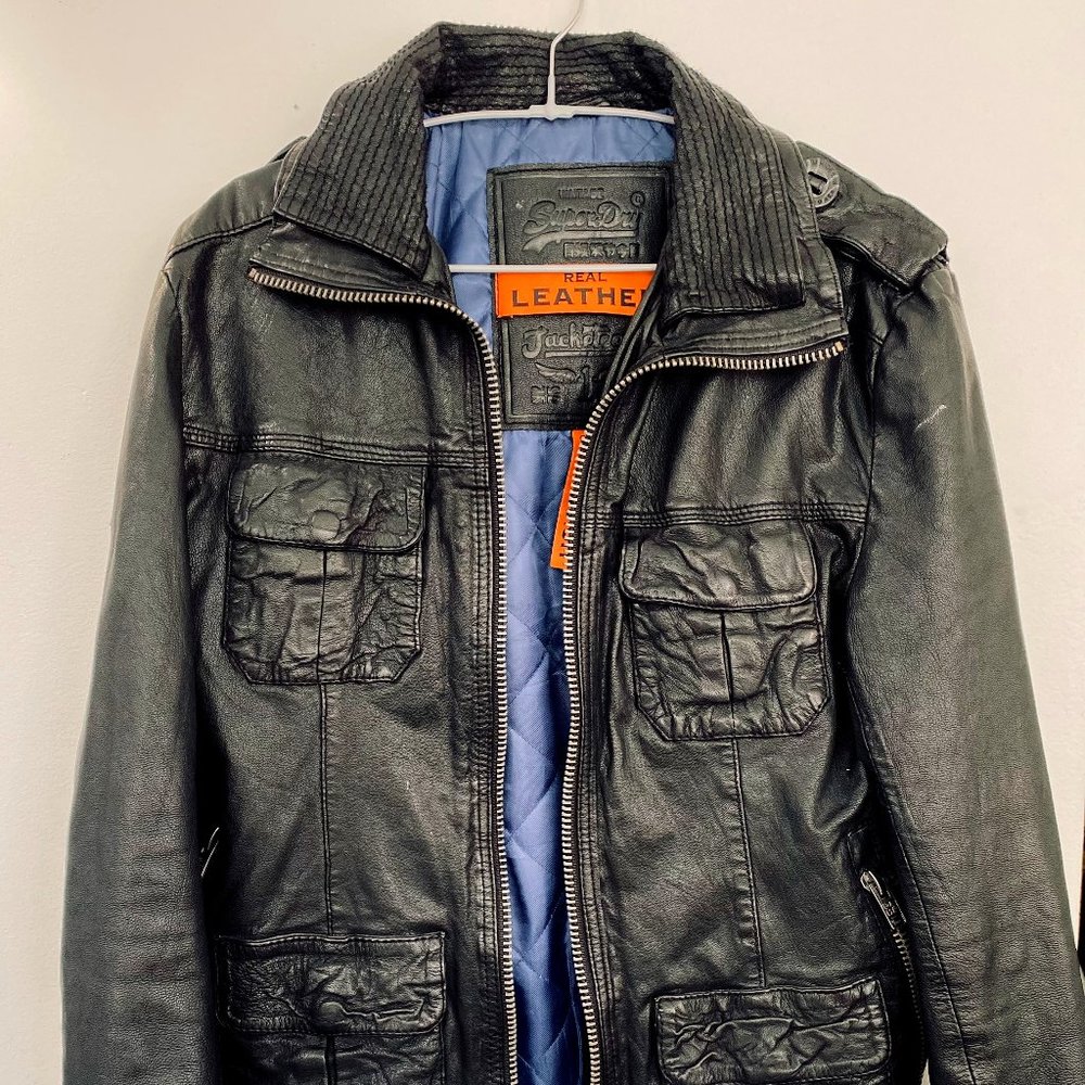 Superdry Genuine Leather Jacket